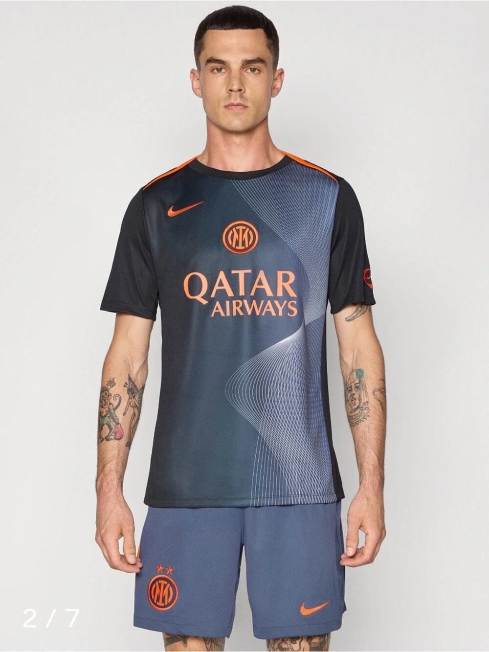 Nike Inter Milan Dri-FIT Pre-Match Soccer Jersey Men’s M NWT